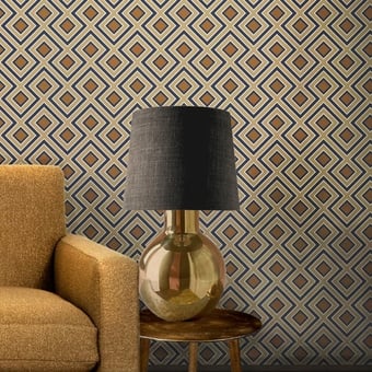 La Fiorentina Small Wallpaper Blue GP & J Baker
