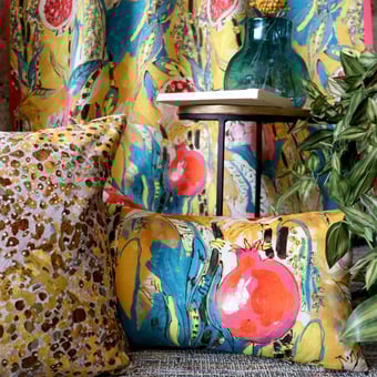 Stoff Grenada Bleu Lalie Design