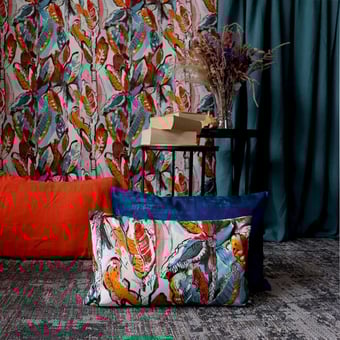 Stoff Okapoka Orange Lalie Design