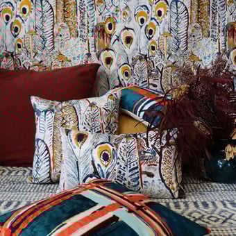 Stoff Panache Rouge Lalie Design