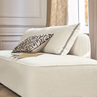 Tissu Népal Anthracite Casamance