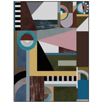 Modernisme Rug Pink Yo2