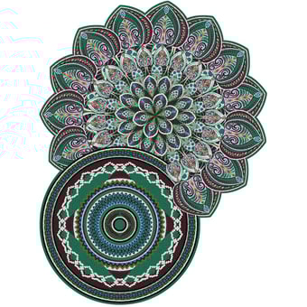 Deep Complexes 6 Rug Turquoise Yo2