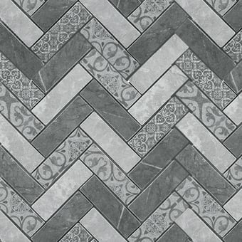 Mosaïque Chevron Grey Boxer