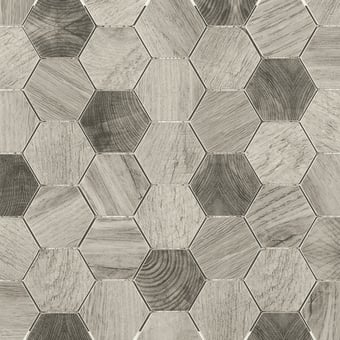 Mosaico Esa Glass Flor Gris Boxer