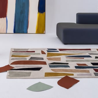Alfombras Pieces Tufting Multicolore Nanimarquina