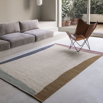 Alfombras Tones 2 Kilim Taupe Nanimarquina