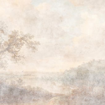 Papier peint panoramique Romantic River Beige Walls by Patel