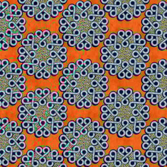 Carta da parati murale Dakar Blue Walls by Patel