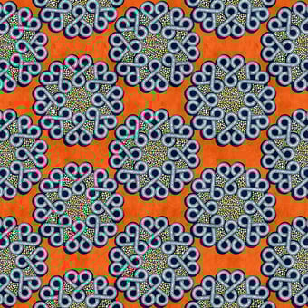 Dakar Panel Blue Walls by Patel