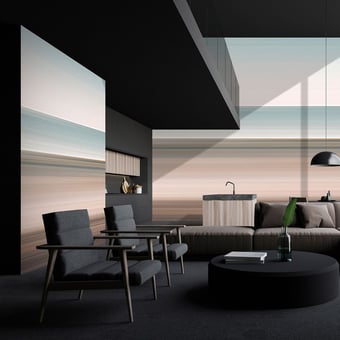 Horizon Panel Sunset Walls by Patel