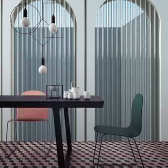 Escape Room Panel Blue Walls by Patel