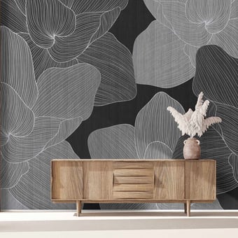 Papier peint panoramique Secret Place Grey Walls by Patel