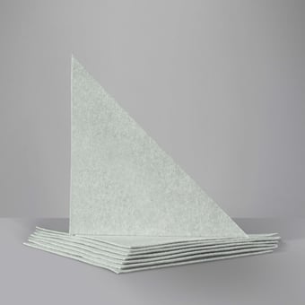 Rivestimento murale acoustique Triangles Snow York Wallcoverings