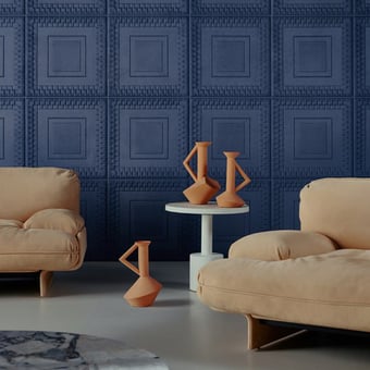 Carta da parati Pantheon Navy Arte