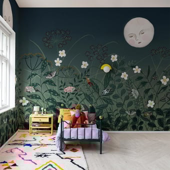 Papel pintado mural panorámico Pixie Dawn Rebel Walls