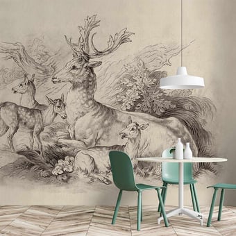 On the Grass Panel Vintage Walls by Patel