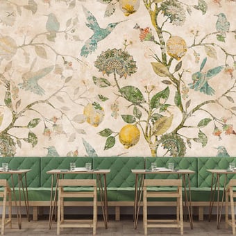In the Lemontree Panel Beige Walls by Patel