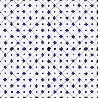 Gado Tile Bianco Blu Francesco De Maio