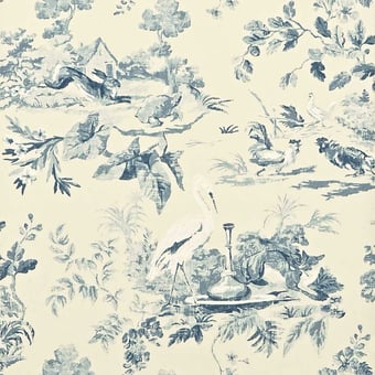 Aesops Fables Wallpaper Pink Sanderson
