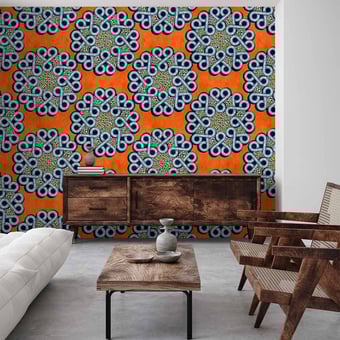 Dakar Panel Blue Walls by Patel