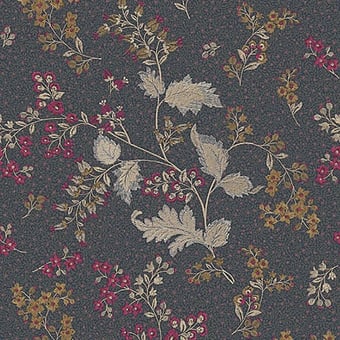 Panoramatapete Holly Dark Mustard Eijffinger