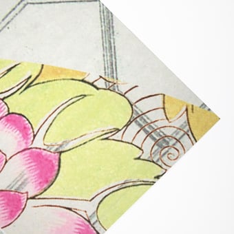 Damasko Panel Violet Tres Tintas Barcelona
