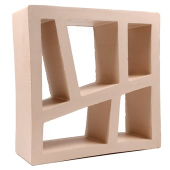 Claustra Trencadis Terracota Carodeco
