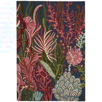 Tapis Acropora in-outdoor Brazilian Rosewood/Tree canopy Harlequin
