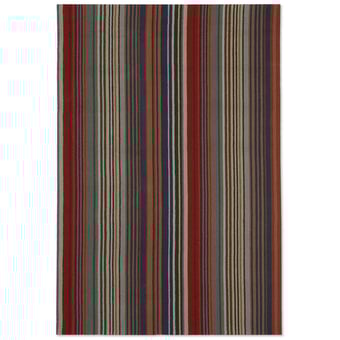 Tappeti Spectro Stripes Teal in-outdoor teal/sedonia/rust Harlequin