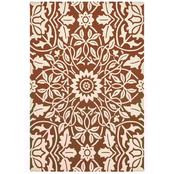 Tappeti St James Ceilinog in-outdoor red house Morris and Co