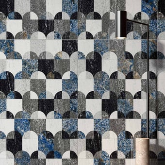 Gres porcelánico Decori Arc Blu Fioranese