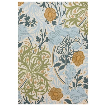 Seaweed river wandle in-outdoor Rug river wandle Morris and Co