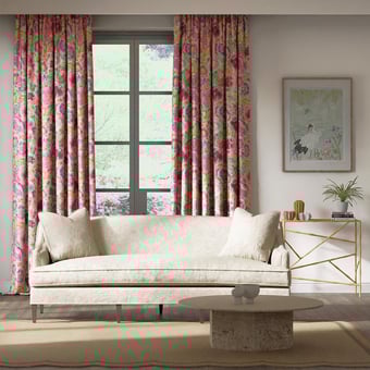 Tissu Marsha Apple/Peony Harlequin