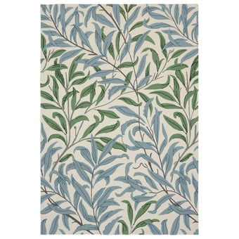 Tappeti Willow Boughs in-outdoor leafy arbour Morris and Co