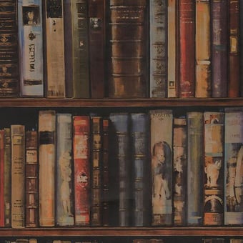 Library Wallpaper Multi Andrew Martin