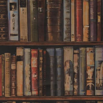 Papel pintado Library Multi Andrew Martin