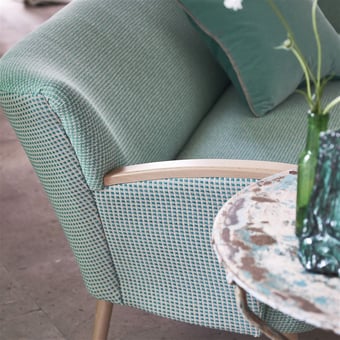 Tessuto Lisbon Cobalt Designers Guild