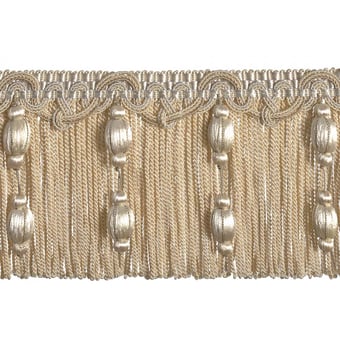 Imperiale beaded bullion fringe Nocciola Houlès