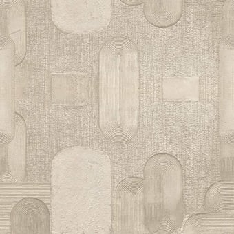 Barbotine Panel Beige Wall&decò