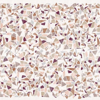 Papier peint panoramique Skil Pink Wall&decò