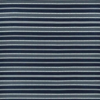 Ensenada Stripe Outdoor Fabric Indigo Ralph Lauren
