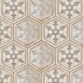 Exagona Renna Porcelain stoneware Renna Fioranese