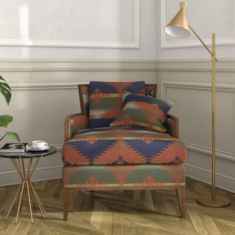 Stoff Red Rock Blanket Harvest Ralph Lauren