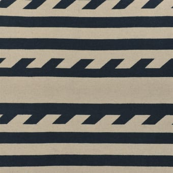 Telluride Stripe Fabric Navy Ralph Lauren
