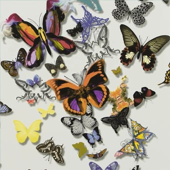 Papel pintado  Butterfly Parade Multicolore Christian Lacroix