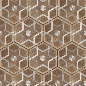 Exagona Andaluso Porcelain stoneware Andaluso Fioranese