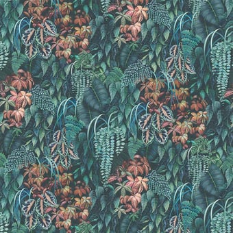 Papel pintado Green Wall Blue Osborne and Little