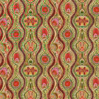 Hippie Paisley Panel Red Mindthegap