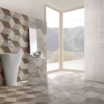 Gres porcellanato Exagona Cubo Cubo Fioranese